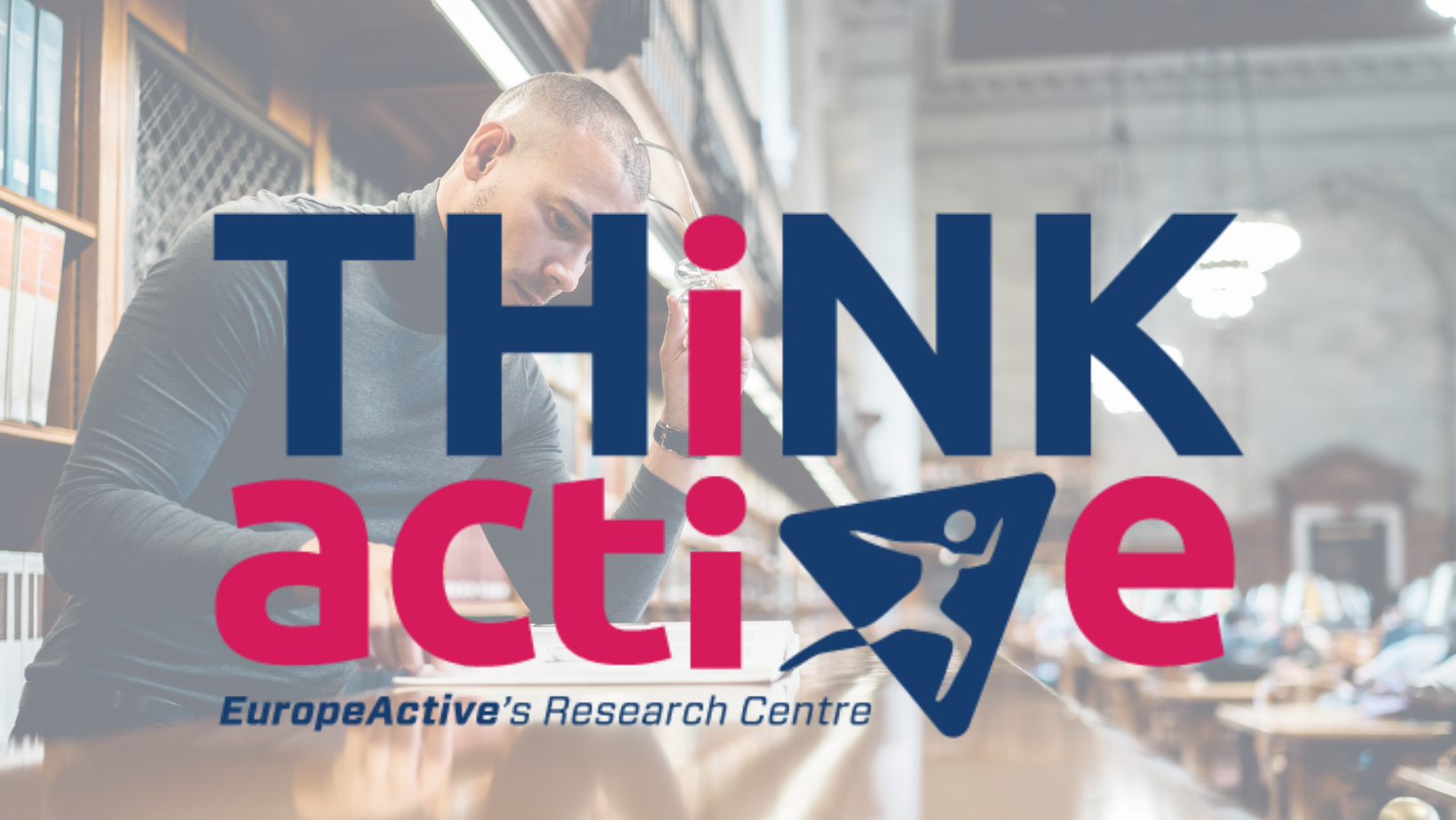 Man conducting THiNK Active research THiNK Active man conducting research